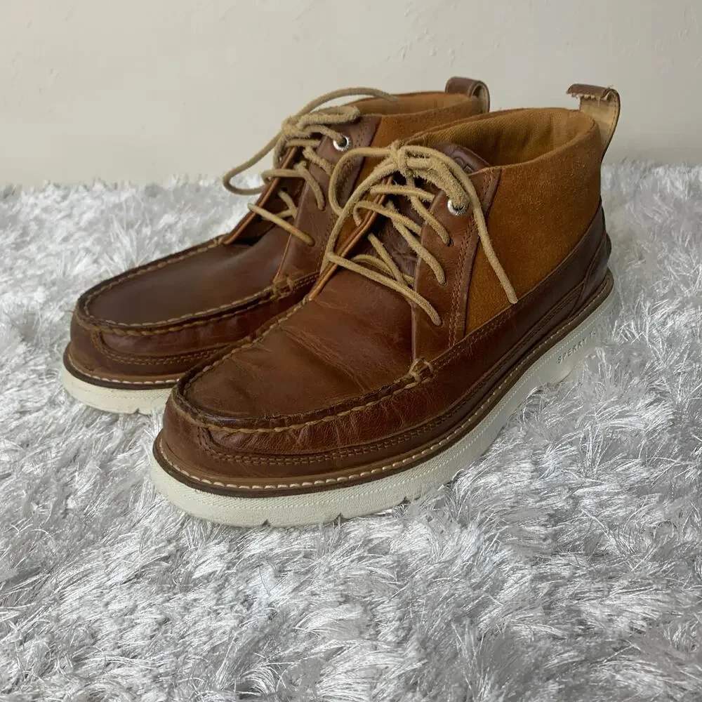 Sperry leather suede